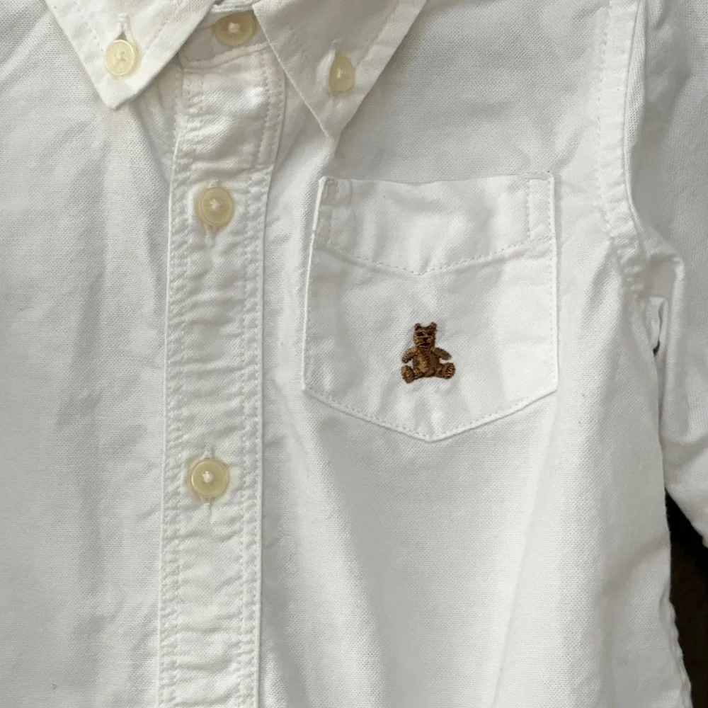 Gap Baby Gap White Button down shirt